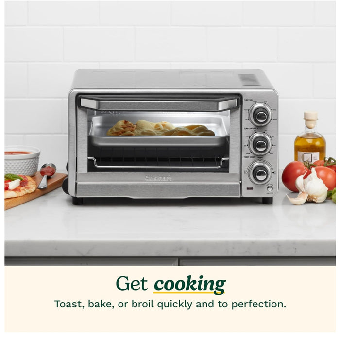 Cuisinart TOB-40N Custom Classic Toaster Oven Broiler, 17 Inch Small Appliances