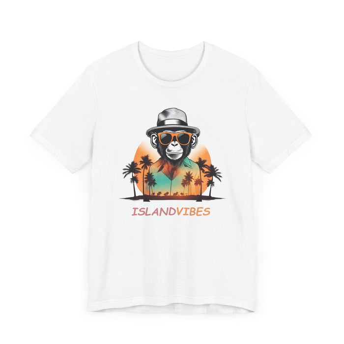 Island Monkey Business: Unisex Tee for Tropical Vibes! Great Gift