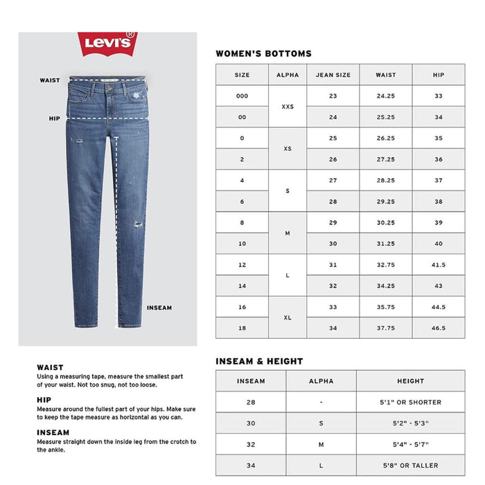 Levi's Women's Classic Straight Denim Jeans SZ 26 * wj41