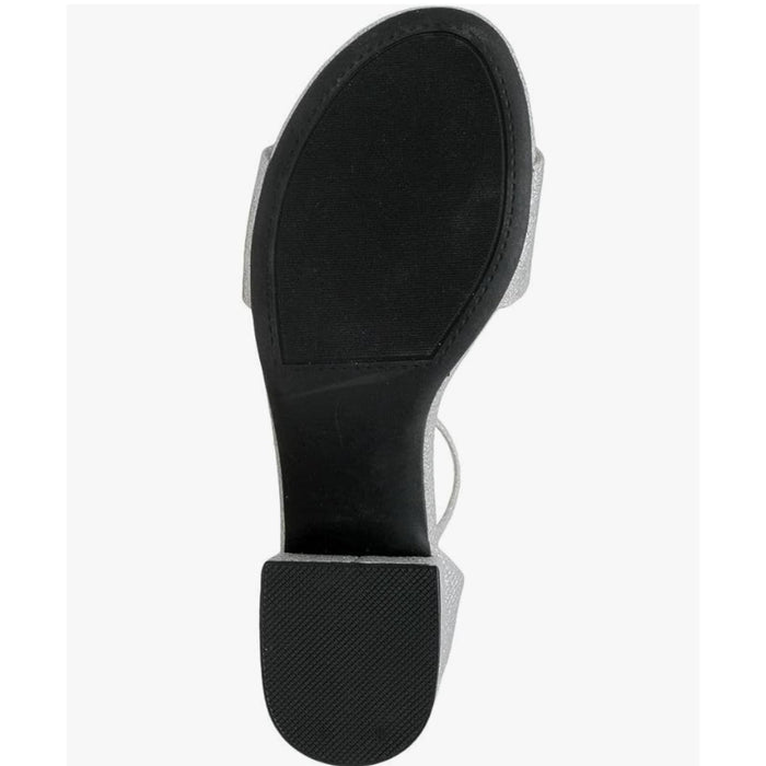 "Nautica Yona/Silver Glitter Women's Sandals, Size 7.5"