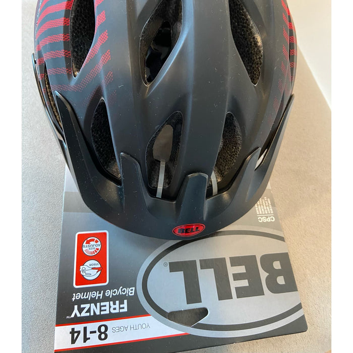 Bell Frenzy Youth Bicycle Helmet Ages 8-14 *