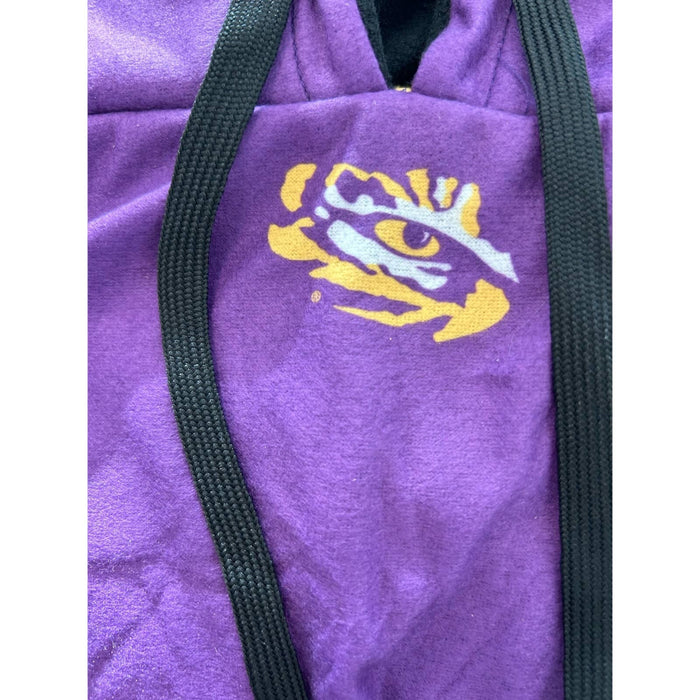 "LSU Tigers Purple Big Logo Hooded Gaiter"