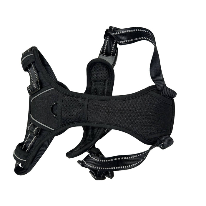 BARKBAY No Pull Dog Harness * Strong, Durable, and Soft  Size L in Classic Black