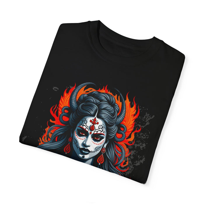 Kali the Destroyer Hindu Goddess SAVAGE Unisex Garment-Dyed T-Shirt Comfort Colors Great Gift Idea Stylish and Trending