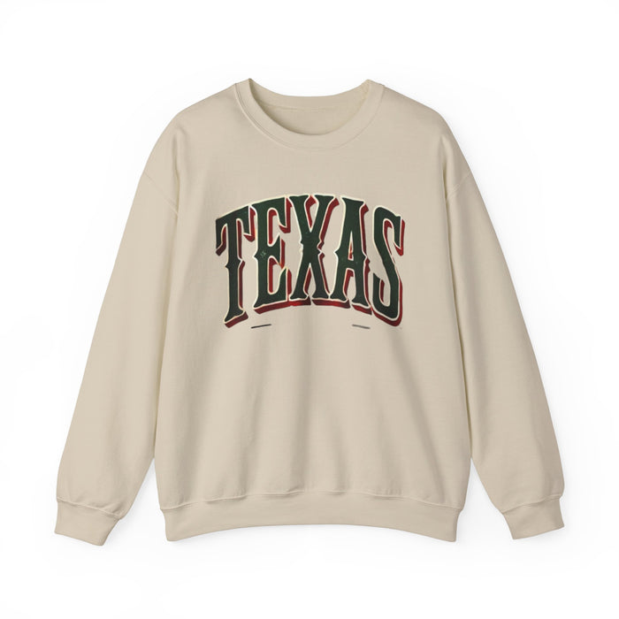 Texas Spirit Travel Vacation Unisex Heavy Blend Crewneck Sweatshirt | Cozy & Durable