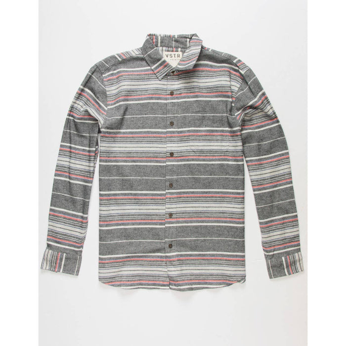 VSTR Linus Stripe Mens Flannel Shirt Size 2X