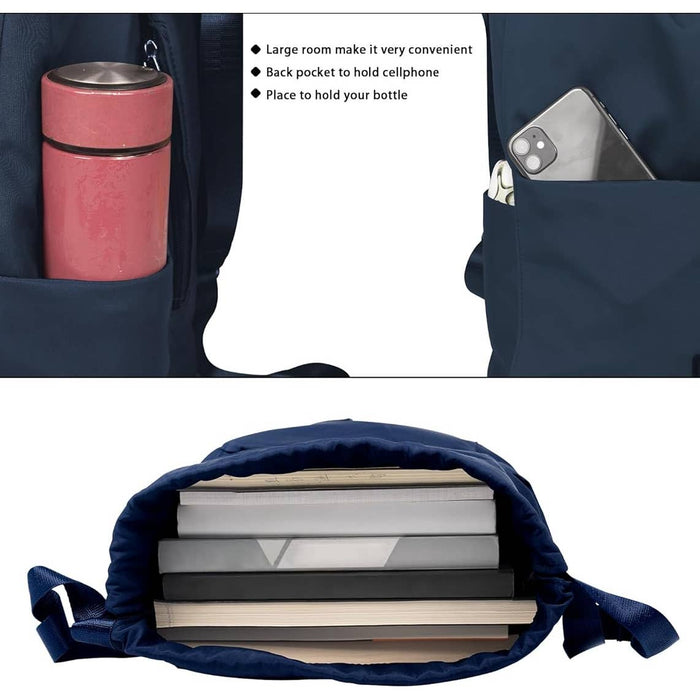 Waterproof Drawstring Gym Backpack for Men Women Sports Gym Bag