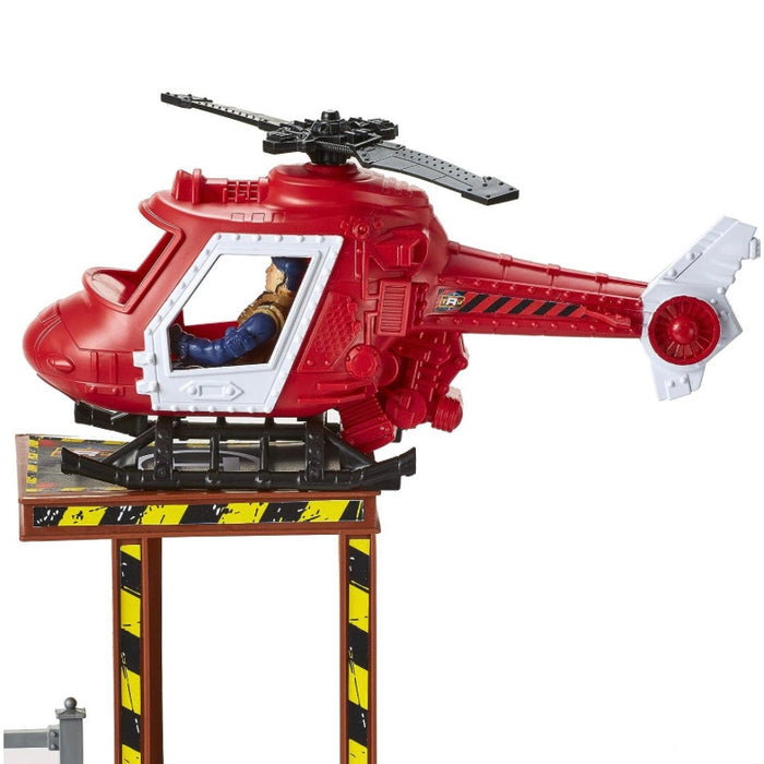 True Heroes Rescue Mega Playset  Adventure with Lights, Sounds & Action Figures!