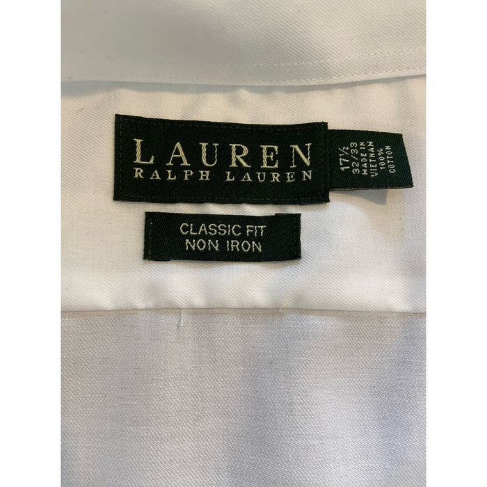 Ralph Lauren Long Sleeve Oxford Shirt - Size 17 1/2 * MTS24