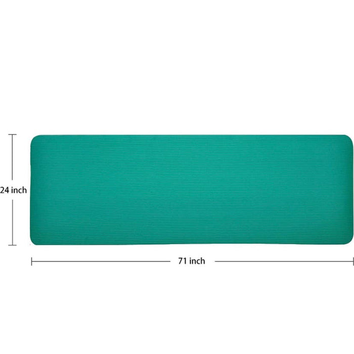 BalanceFrom Fitness GoCloud 1" Extra Exercise Yoga Mat - Green (MSRP $60)