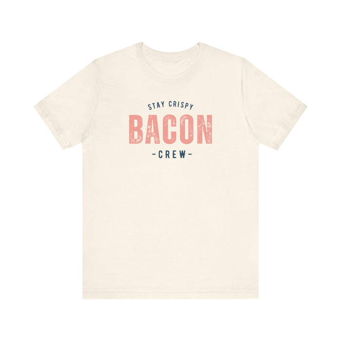 Join The Bacon Crew! Dive into Fun with Our Classic Tee! Bacon Lovers!