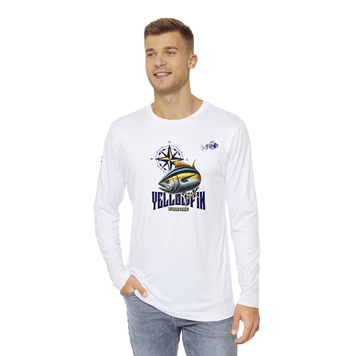 Yellowfin Tuna Fishing Long Sleeve Shirt Moisture-Wicking UV Protection