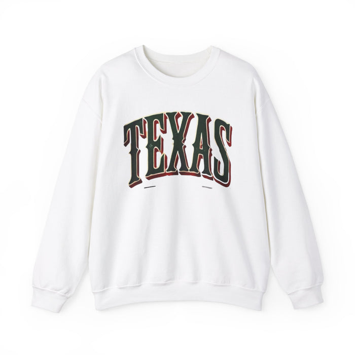 Texas Spirit Travel Vacation Unisex Heavy Blend Crewneck Sweatshirt | Cozy & Durable