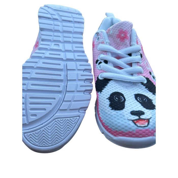 Parprinty Boys & Girls Cute Cat Dog Print Running Tennis Shoes, SZ 32 / 1