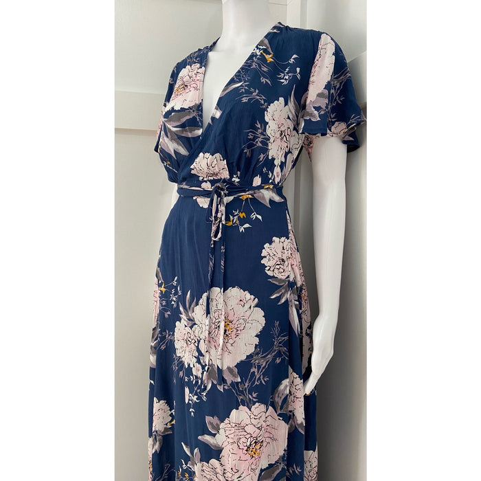 Closette Chic Wildflower Maxi Dress beautiful size medium * wom15