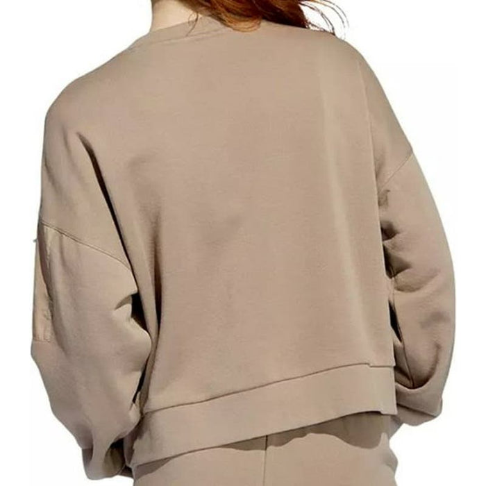 adidas Women's Multi Sport Sweatshirt, Chalky Brown, Size M * wom854
