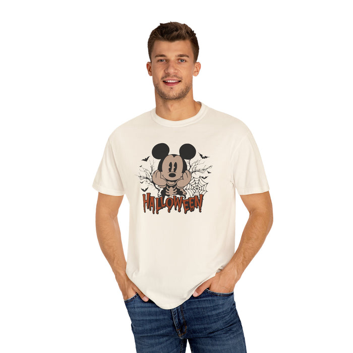 Happy Halloween Mickey Mouse Comfort Colors 1717 Garment-Dyed T-Shirt Halloween TshirtWOmens Gift Mens Gift Holiday Gift Mickey Tee