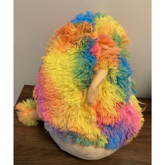 12" Leonard the Lion Squishmallow.  Rainbow Mane Stuffed Animal Plush Toy