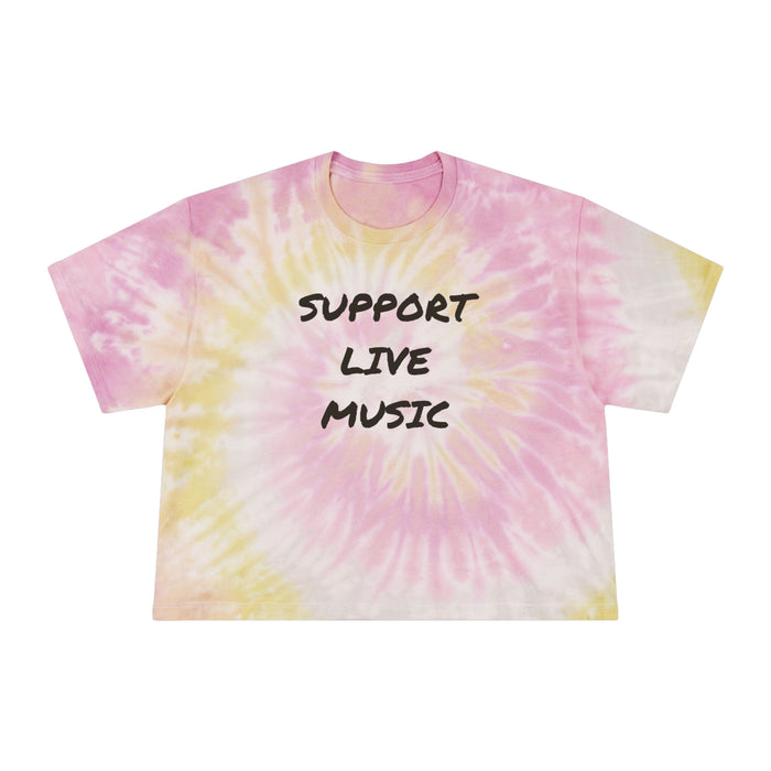 Women's Tie-Dye Crop Tee