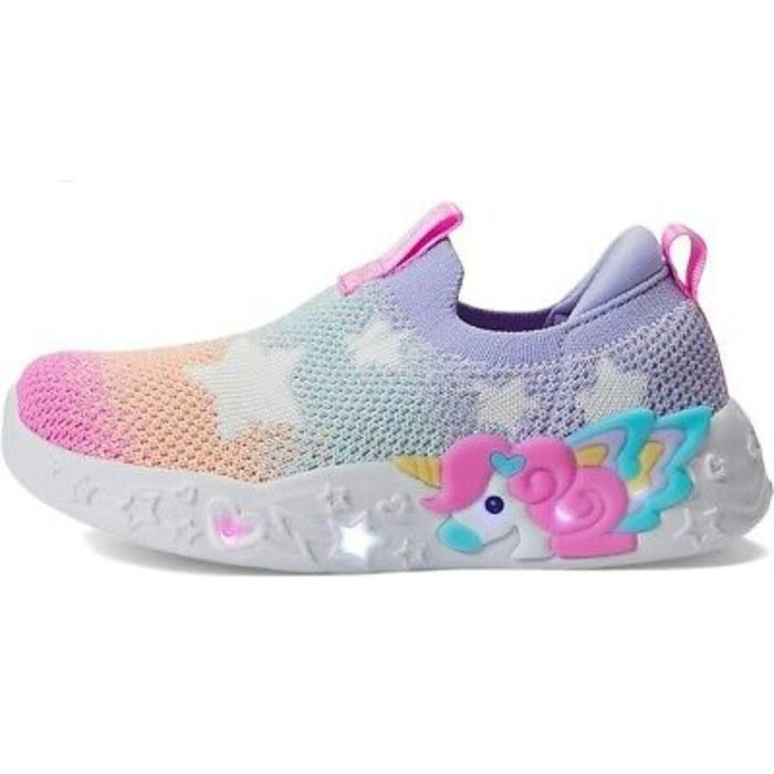 "Skechers Magical Collections Sherbert Stars Kids Shoes, Multicolor, Size 12.5"
