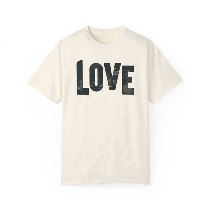 Spread LOVE Comfort Colors 1717 Garment-Dyed T-Shirt - Cozy, Stylish, and Timeless Tee Great Gift Idea