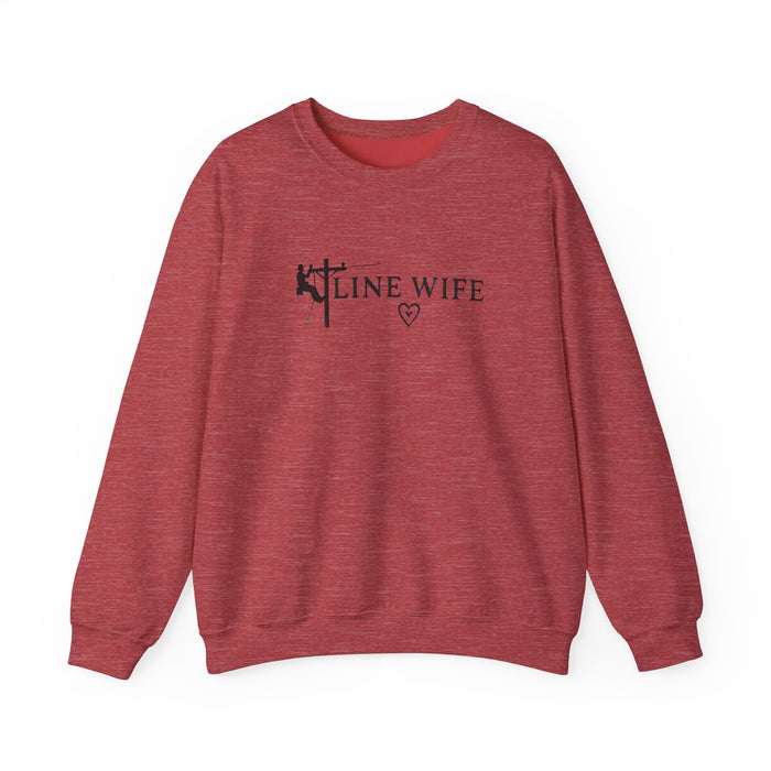 Lineman Wife Graphic Sweatshirt - Lineman Shirt Thoughtful Gift Idea for Loved Ones