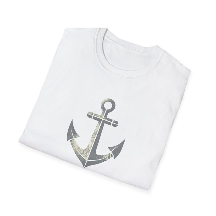 Captain Tee Stylish Nautical Seaside Anchor Tee | Unisex Soft-Style Comfort Shirt Great Gift, Husband Gift, Boyfriend Gift, Boat shirt