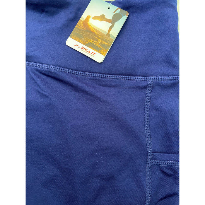 Willit Fleece Lined Water Resistant Leggings * High Waisted Size XL wom313