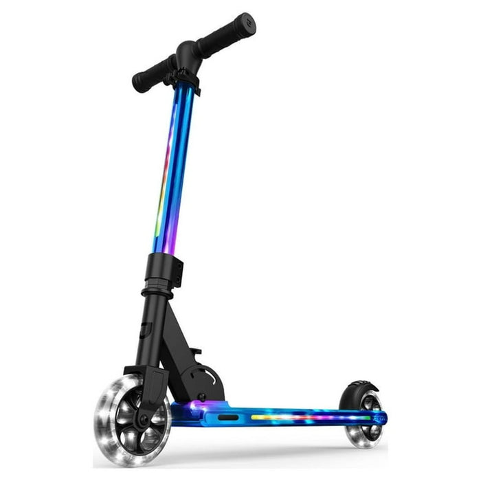 Jetson Mars Iridescent Kick Scooter - Light-Up Folding Scooter for Kids