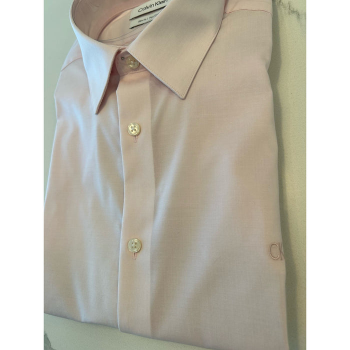 Calvin Klein Men’s Slim-Fit Flex Collar Dress Shirt Size 16* Modern Style M1305