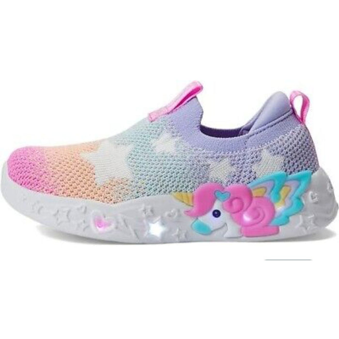 "Skechers Magical Collections Sherbert Stars Kids Shoes, Multicolor, Size 12.5"