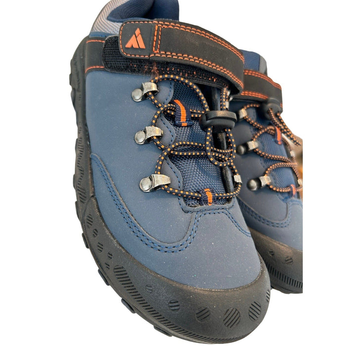 Mishansha Boys' Lightweight Water-Resistant Hiking Sneakers - Size 5 - Blue