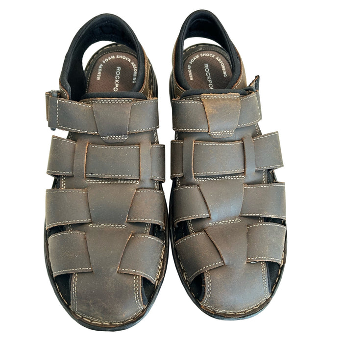 Title: Rockport Darwyn Fisherman Leather Sandal SZ 13