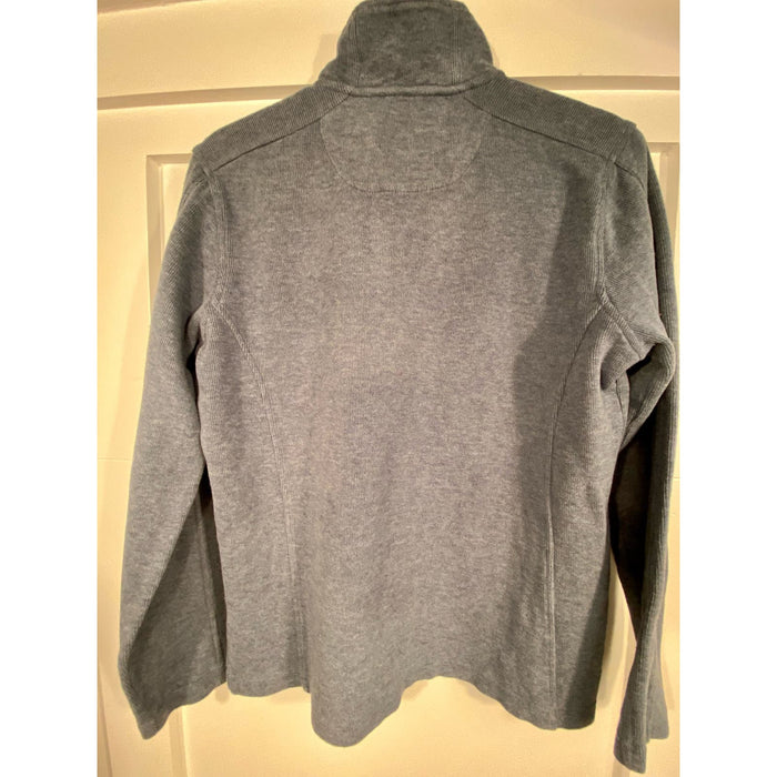 Orvis Women's Light Blue Quarter-Zip Pullover - Size Small Preowned W3001