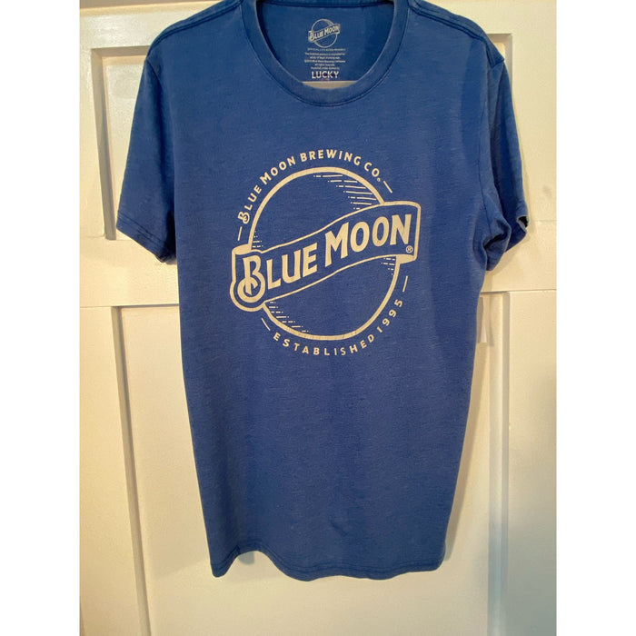 Lucky Brand Blue Moon Tee - Monaco Blue, Size Medium * MTS05