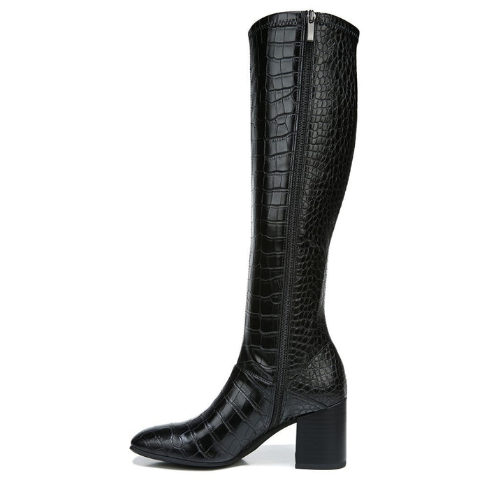 Franco Tribute Croco Printed Knee High Boot Sz 9.5W Womens Boots Shoes MSRP $170