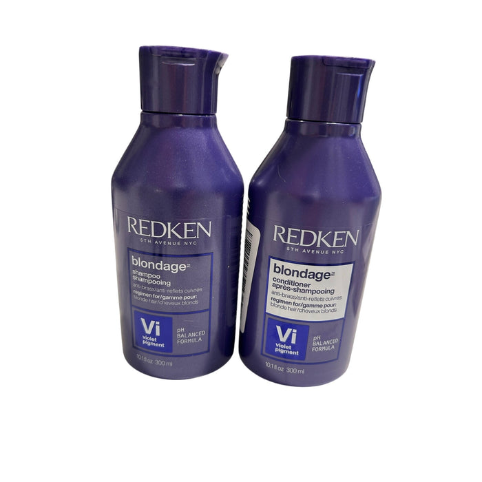 Redken Blondage Shampoo and Conditioner Set 10oz for Blonde Hair