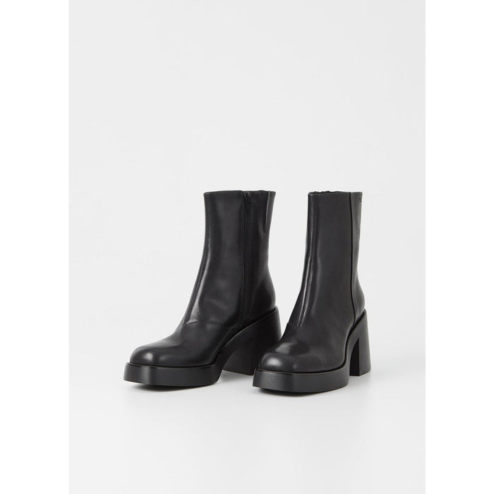 Vagabond Brooke Boots – Retro-Inspired Black Leather Platform Boots