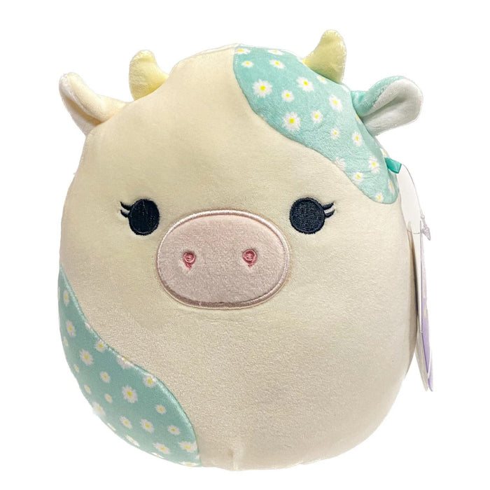 NWT Squishmallow 8" Belana The Cow - Blue - soft stuffed plush toy