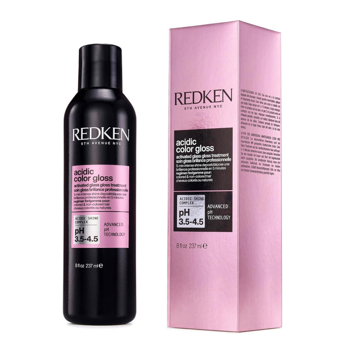 Redken Acidic Color Gloss Glass Gloss Treatment, Deep Conditioning Shine, 6.8 oz