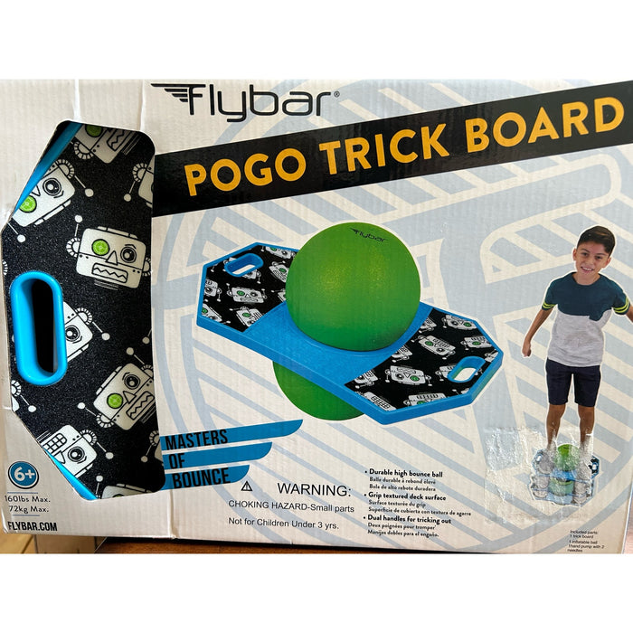 Flybar Pogo Trick Ball for Kids Ages 6+, Up to 160 lbs - Includes Pump Toys Toy