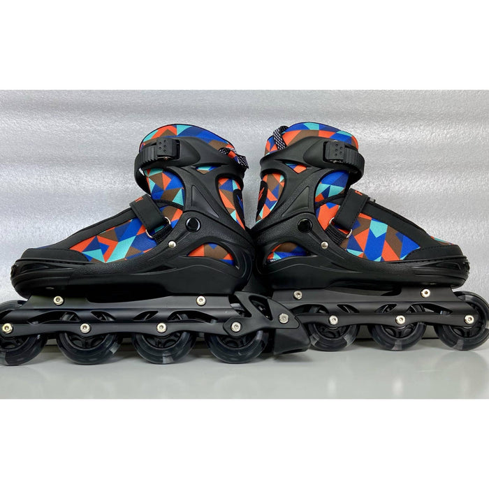 Fihuny Adjusable In-line Skates SZ 4-7  LED