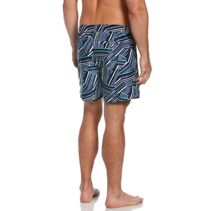 Perry Ellis Abstract Triangle Print Swim Shorts Size Large * men950