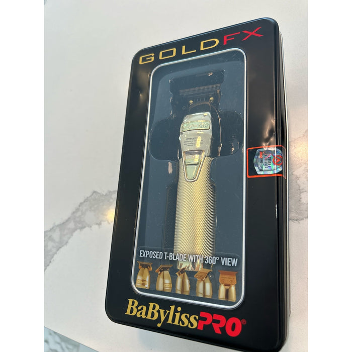 BaBylissPRO FX+ Professional Barber Cord/Cordless Hair Trimmers - GOLDFX+