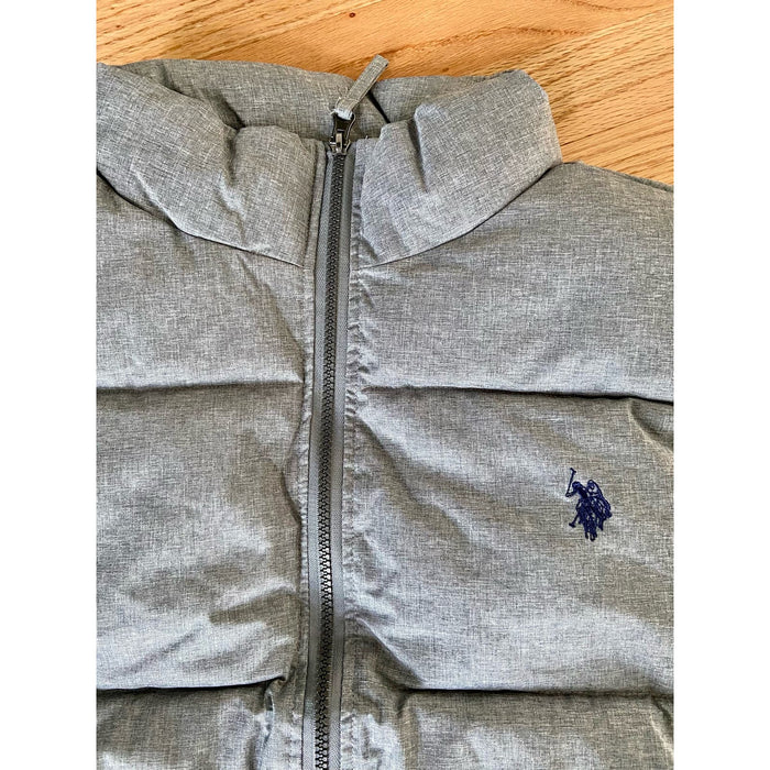 U.S. Polo Association Men's Zip Up Puffer Vest Jacket XL Coat Department - MC11