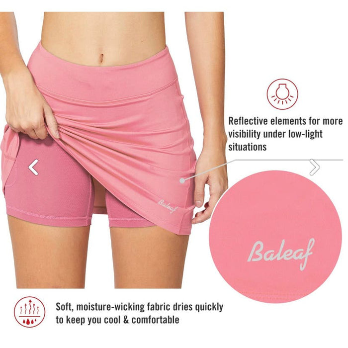 Baleaf Women's Athletic Skorts, XS, Light Pink * wom264