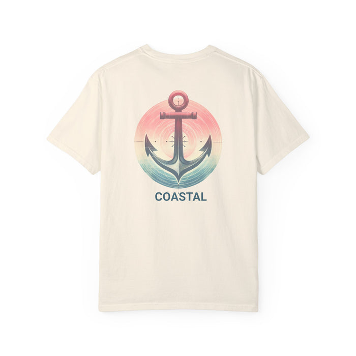 Beautiful Nautical Coastal Anchor T-Shirt | Comfort Colors 1717 Wife Gift, Daughter Gift, Sister Gift, Girlfriend Gift, Beach Shirt