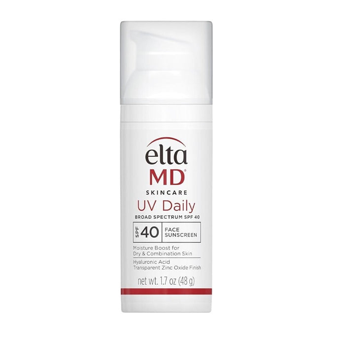 EltaMD UV Daily SPF 40 Sunscreen Moisturizer, 1.7 oz, Zinc Oxide Face Sunscreen