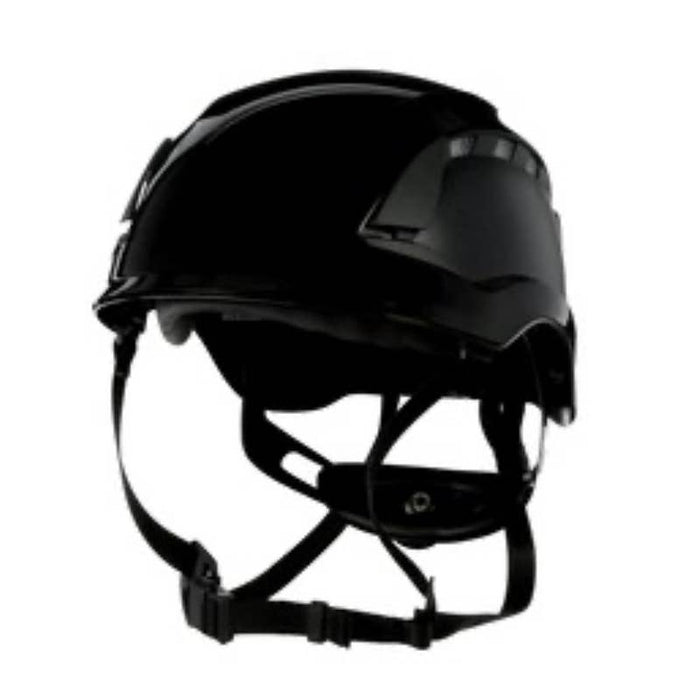 3M SecureFit Safety Helmet X5012V-ANSI Black-Vented Sz 50-63 CM