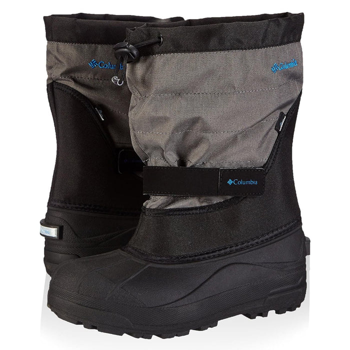 "Columbia Unisex-Child Powderbug Plus II Snow Boot - Size 5, Waterproof & Warm"